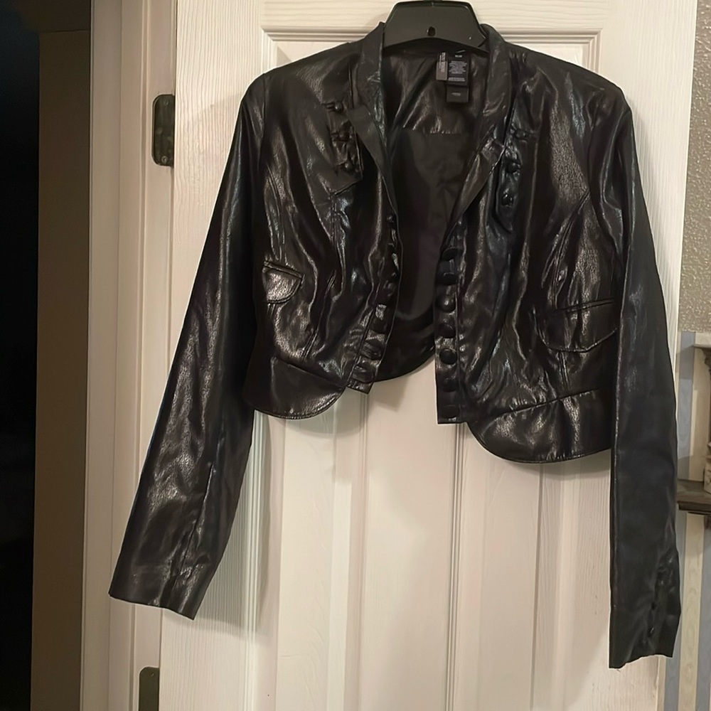 Bisou Bisou Jacket . Black. Size M. Good preloved condition.